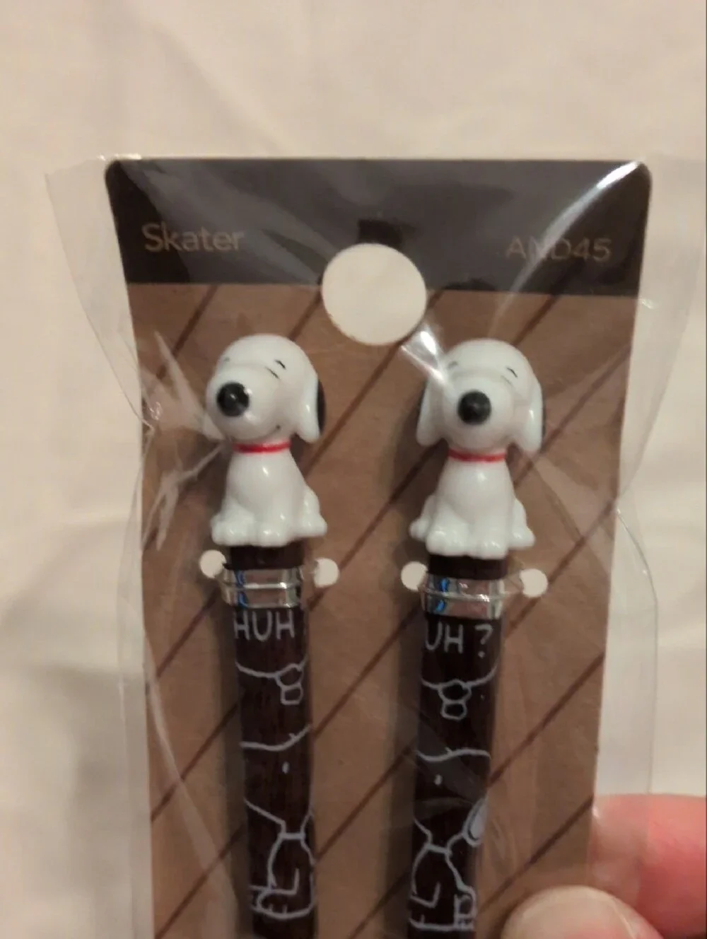 NWT Peanuts Brown Chopsticks